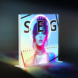 Vibrant1 LED Backlit 20 Ft Display - Graphic Print Only