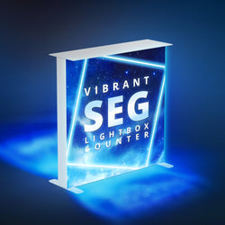 Vibrant1 LED Backlit 20 Ft Display - Graphic Print Only