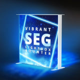 SEG Lightbox Display Counter | Double - sided | Vibrant2 - TDDisplays