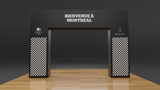 Trade Show Rectangular Archway - Custom 16x11 Display Gateway Entrance Arch - TDDisplays
