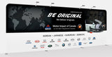 20 foot Straight EZ-Zip Fabric Display - TDDisplays