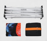 5 ft high Brilliant Fabric Popup Display for 8 ft tabletop use - TDDisplays