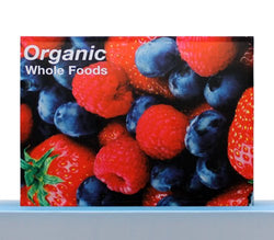 5 ft wide x 30 in high Fabric Popup Tabletop Display