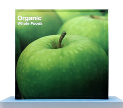 Super-tall 15 ft wide x 10 ft high fabric popup display