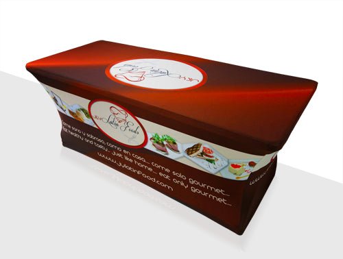 6 ft Full-graphics Fitted Tablecloth