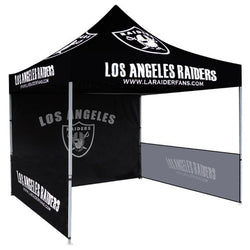 Super-tall 20 ft wide x 10 ft high fabric popup display