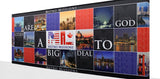 Brilliant 20 foot fabric popup display with endcaps - TDDisplays