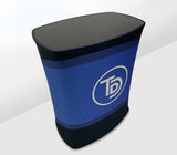 LED Backlit Large Trade Show Counter - TDDisplays