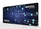 Super-tall 20 ft wide x 10 ft high fabric popup display - TDDisplays