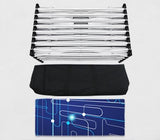 Super-tall 20 ft wide x 10 ft high fabric popup display - TDDisplays