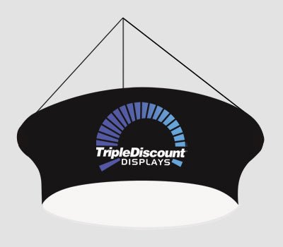 Tapered Circular Hanging Banner
