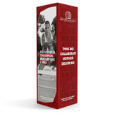 10 ft Trade Show Display Backlit Tower, 3ft x 3ft x 10ft, Square Trade Show Tower, 360 Backlit Tower - TDDisplays