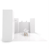 10ft Trade Show Display Tower, 3ft x 3ft x 10ft, Custom Tension Fabric Banner Stand Display Tower by TDDisplays - TDDisplays