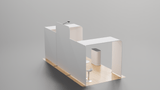 20x10 Pro Booth 17X - Enclosed Arch and Modular Backdrop Standard Booth Package, Alcove Storage, Monitor Mounts, 20 Ft Trade Show Booth Kit - TDDisplays