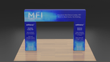 Trade Show Rectangular Archway - Custom 16x11 Display Gateway Entrance Arch - TDDisplays