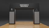 Trade Show Rectangular Archway - Custom 16x11 Display Gateway Entrance Arch - TDDisplays