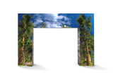 Trade Show Rectangular Archway - Custom 16x11 Display Gateway Entrance Arch - TDDisplays