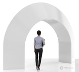 Trade Show Triangular Archway - Custom 15x10 Event Entrance Arch - TDDisplays