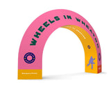 Trade Show Triangular Archway - Custom 15x10 Event Entrance Arch - TDDisplays