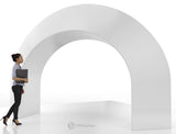 Trade Show Triangular Archway - Custom 15x10 Event Entrance Arch - TDDisplays