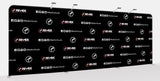 20 foot Straight EZ-Zip Fabric Display - TDDisplays