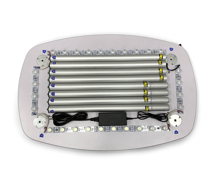 LED Backlit Large Trade Show Counter – TDDisplays