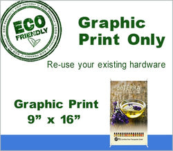 Print-only for Pop Double-sided Banner