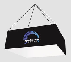 Super-tall 15 ft wide x 10 ft high fabric popup display