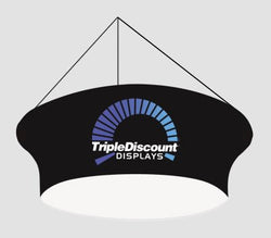 Curved Square Hanging Banner
